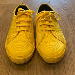 Yellow superga